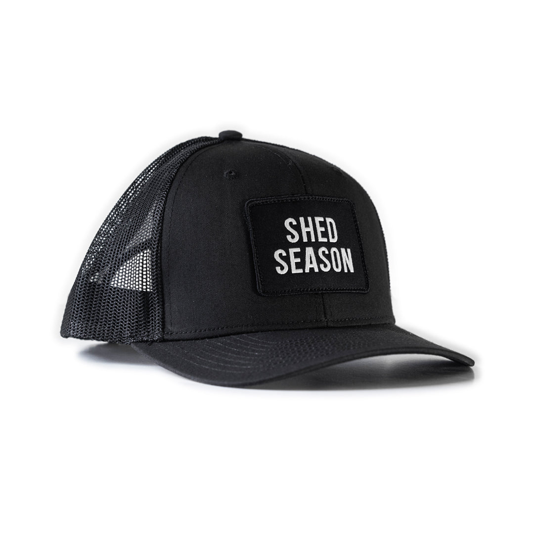 Black Logo Patch Hat