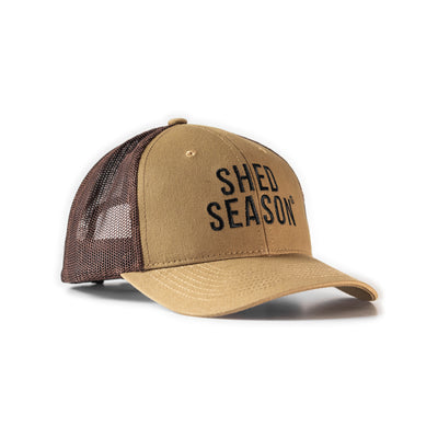 Brown Stitched Logo Hat
